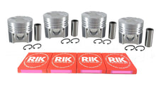 Load image into Gallery viewer, Factorytaiwan Pistons Rings Set Kit Oversize 80mm (+0.50mm) for Kubota V1903 x 4 PCS