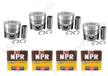Load image into Gallery viewer, Piston + Ring Kit Set for KUBOTA V4000