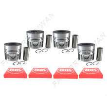 Load image into Gallery viewer, Piston + Ring Kit Set for KUBOTA V4300