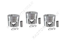 Load image into Gallery viewer, Factorytaiwan Pistons Set Oversize 81mm (+0.50mm) for Isuzu 3KR1 x3 PCS (8-94414-745-0)
