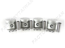 Load image into Gallery viewer, Factorytaiwan Piston Set STD for Mitsubishi K4E (100% Taiwan Made) x 4 PCS
