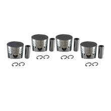 Load image into Gallery viewer, Factorytaiwan Pistons Set Oversize 72mm (+0.50mm) for KUBOTA V1205 (100% Taiwan Made) x 4 PCS
