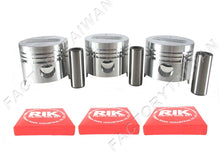 Load image into Gallery viewer, Factorytaiwan Piston + Ring Kit Set STD for Mitsubishi S3L X 3 PCS

