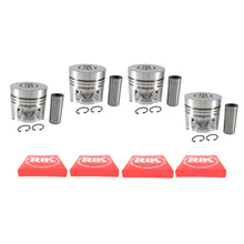 Load image into Gallery viewer, Factorytaiwan Piston + Ring Kit Set STD 109mm for Kubota V4702 X 4 PCS
