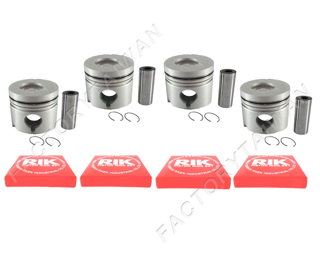 Piston + Ring Set for ISUZU 4JA1